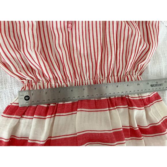 Devotion Twins | Greek Embroidered Tunic Boho Dress | Red Pink | Sz XS - Picture 13 of 16